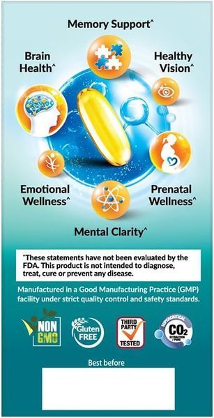 Трехслойный процесс очистки премиум-класса Омега-3 LABO Nutrition OmaxPure DHA76 60 капсул 4384306591 фото