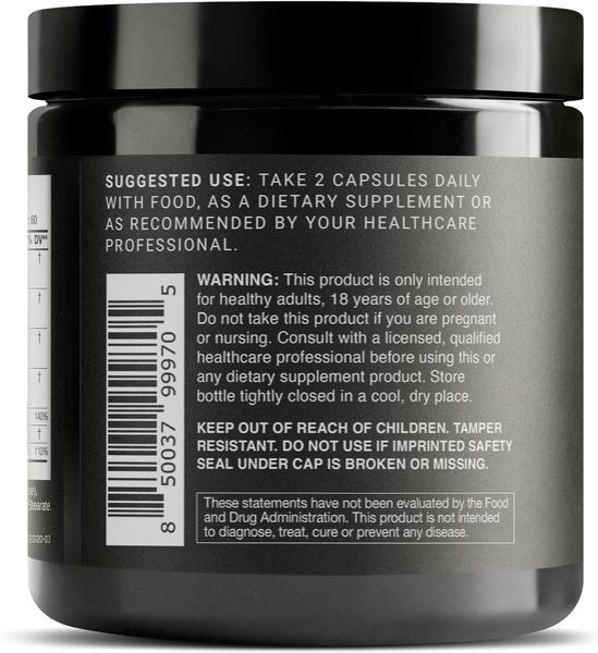 Ультраконцентрована формула найвищої якості Toniiq Ultra Concentrated Formula Testosterone Support 120 капсул 2817080894 фото