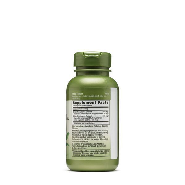 Жироспалювач GNC Green Tea Complex 100 капсул (4384303362) 1437160653 фото