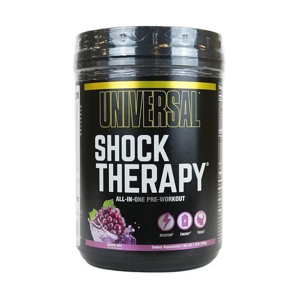 Передтренувальний комплекс Universal Shock Therapy 840 г Виноград (4384300734) 1059999247 фото