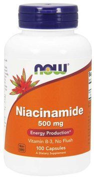 Витамины NOW Niacinamide (B-3) Capsules 100 капсул (4384301159) 1437158598 фото