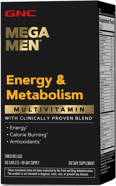 Вітаміни GNC Mega Men Energy & Metabolism 180 таблеток (4384302552) 1437159683 фото