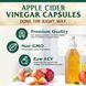 Домішка преміумкласу підтримка травлення імунітету суглобів Nature's Nutrition Apple Cider Vinegar 120 капсул 2869680579 фото 3