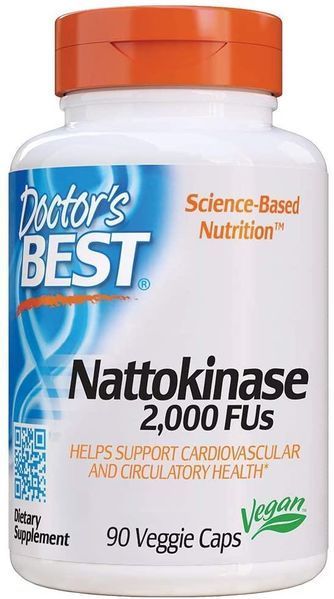 Doctor's Best Nattokinase 2,000 FUs 90 капсул (4384303722) 1472632051 фото