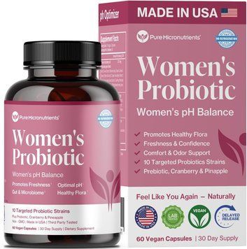Домішка преміумкласу для жіночого здоров'я Pure Micronutrients Women Probiotics 60 капсул 2905943444 фото