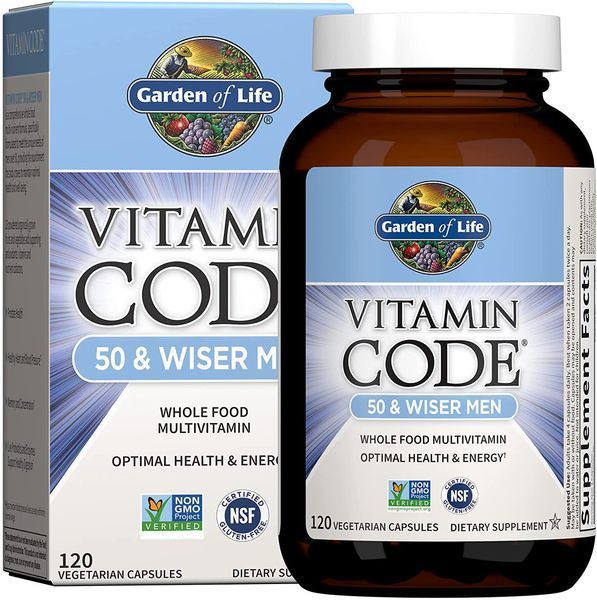 Витамины Garden of Life Vitamin Code 50 & Wiser Men 120 капсул (4384303873) 1505143743 фото