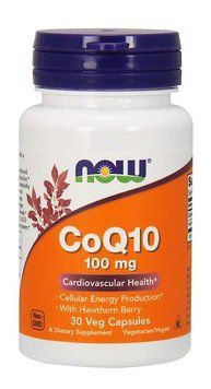 Витамины NOW CoQ10 100 mg Softgels 30 капсул (4384301190) 1060000652 фото