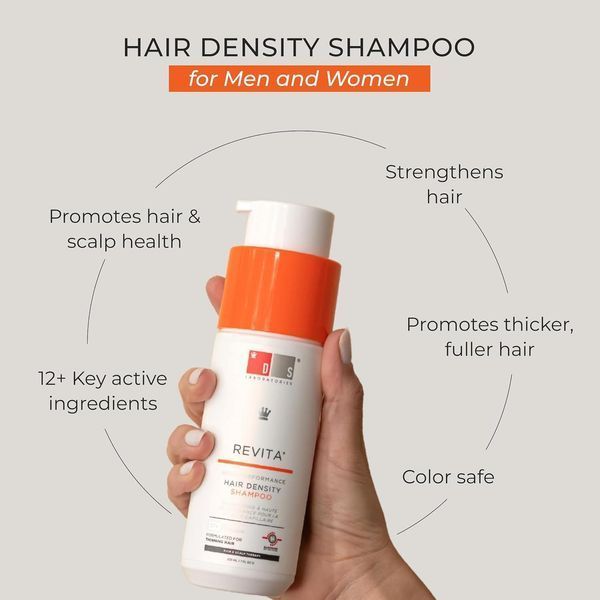 Шампунь для роста и укрепления волос с блокатором DHT премиум-класса DS Laboratories Revita Hair Density Shampoo 205 мл 2369818981 фото