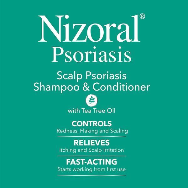 Безрецептурний шампунь і кондиціонер проти псоріазу Nizoral Scalp Psoriasis Shampoo&Conditioner 325 мл 2063566155 фото