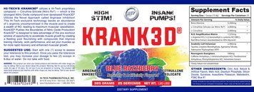 Передтренувальний комплекс Hi-Tech Pharmaceuticals Krank3d Pre Workout 385 г 1931075599 фото