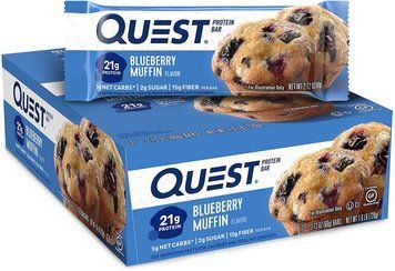 Протеиновый батончик Quest Nutrition Quest Bars 60 г черничный маффин (4384302806) 1437159971 фото