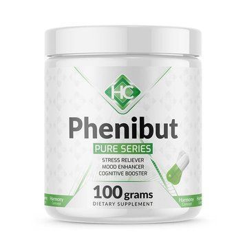Домішка преміумкласу покращує розумові здібності Harmony Phenibut 100 г 2984371566 фото