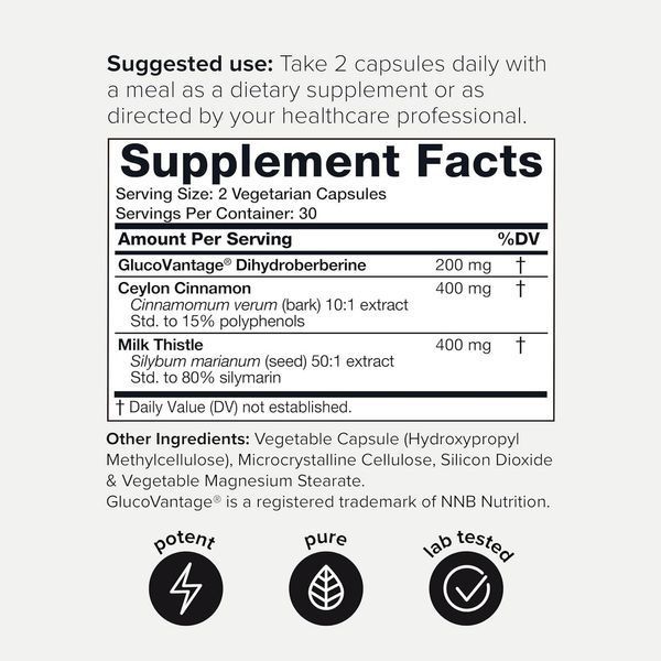 Домішка преміумкласу дигідроберберберлін Toniiq Ultra Concentrated Dihydroberine 60 капсул 2456176400 фото