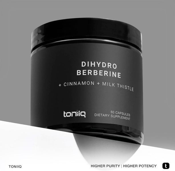 Домішка преміумкласу дигідроберберберлін Toniiq Ultra Concentrated Dihydroberine 60 капсул 2456176400 фото
