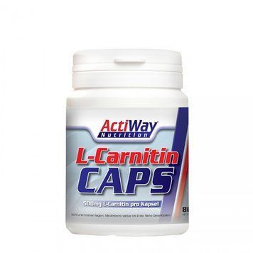 Жироспалювач ActiWay Nutrition L-Carnitine 80 капсул (4384301118) 1437158576 фото