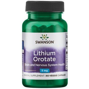 Вітаміни Swanson Lithium Orotate 60 капсул (4384302530) 1437159661 фото