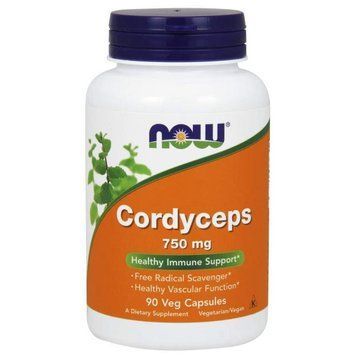 Специальный продукт NOW Cordyceps 750 mg Veg Capsules 90 капсул (4384301193) 1060000655 фото
