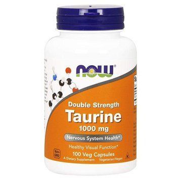 Аминокислота NOW Taurine Double Strength 1000 mg Veg Capsules 100 капсул (4384301291) 1060000757 фото