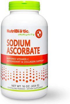 Вітаміни NutriBiotic Sodium Ascorbate 454 г (4384303011) 1437160216 фото