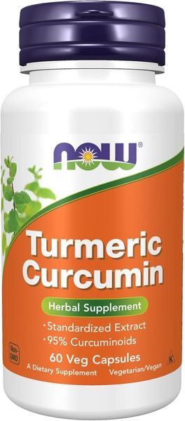Вітаміни NOW Curcumin Veg Capsules 60 капсул (4384301194) 1060000656 фото