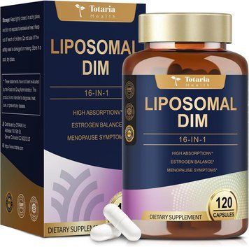 Домішка преміумкласу гормональний баланс Totaria Liposomal DIM 120 капсул 2687396367 фото