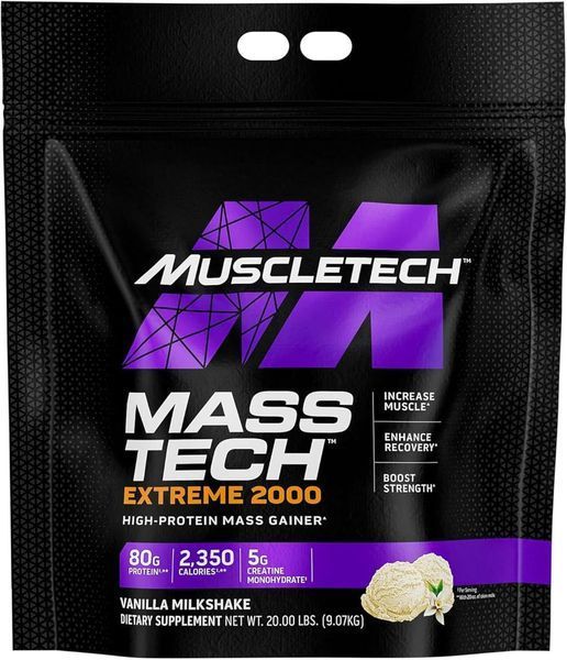 Гейнер MuscleTech Mass-Tech Extreme 2000 9000 г Ваніль (4384302057) 1437159119 фото