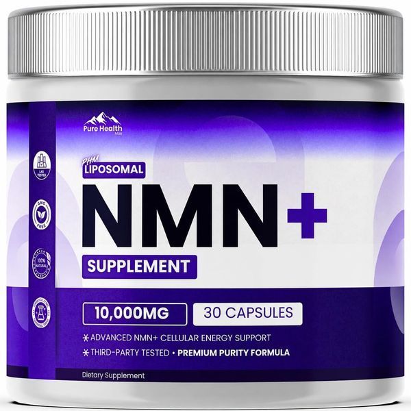 Домішка преміумкласу підтримка мітохондрій Pure Health Max NMN+ 30 капсул 3041921622 фото