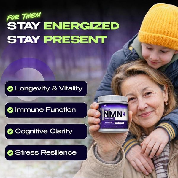 Домішка преміумкласу підтримка мітохондрій Pure Health Max NMN+ 30 капсул 3041921622 фото