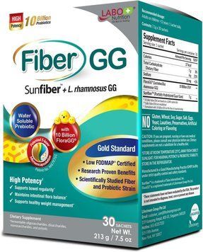 Поддержка здоровья кишечника, иммунитета премиум-класса LABO Nutrition FiberGG 30 пакетов 2218841263 фото