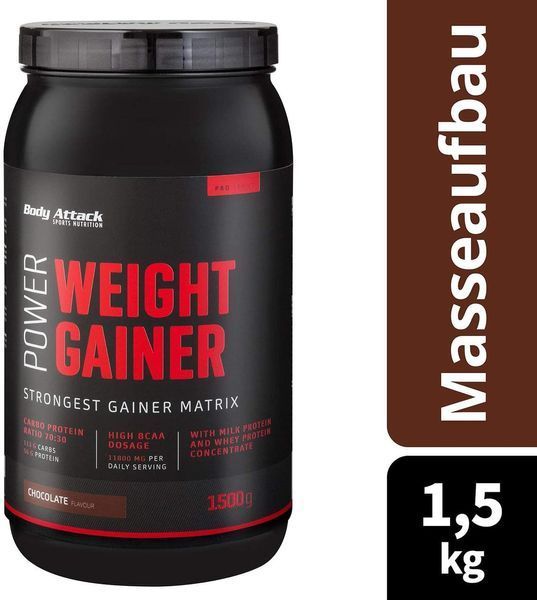Вітамінний Body Attack Power Weight Gainer 1500 м (4384303678) 1460665251 фото