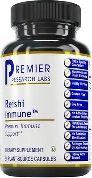 Домішка преміумкласу для зміцнення імунної системи Premier Research Labs Reishi Immune 90 капсул 43819538416 фото