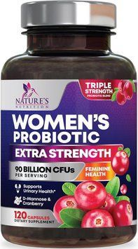 Домішка преміумкласу для підтримки жіночого здоров'я Nature's Nutrition Probiotics for Women 90 Billion CFU 120 капсул 2865407966 фото