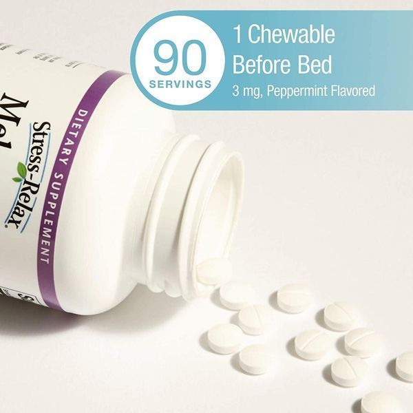 Natural Factors Stress-Relax Melatonin 3 mg 90 таблеток (4384303933) 1526902578 фото