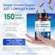 Добавка премиум-класса здоровье клеток Vitаl Herbal Liposomal Nicotinamide Riboside with Resveratrol & CoQ10 150 капсул 4384133443 фото 4