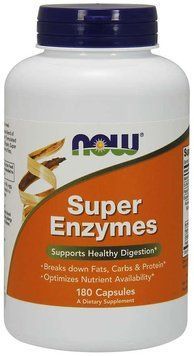 Специальный продукт NOW Super Enzymes Capsules 180 капсул (4384301899) 1437159022 фото