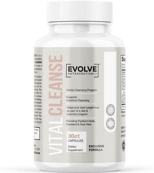 Ускоренное снижение веса премиум-класса Evolve Nutraceuticals Vital Cleanse 30 капсул 2206158510 фото