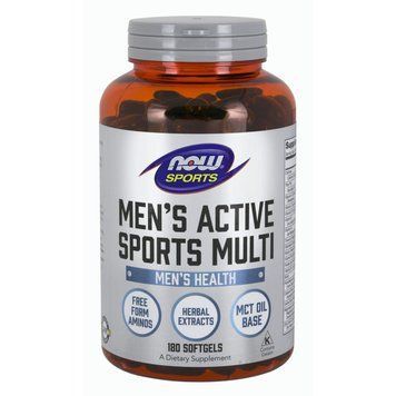 Витамины NOW Men's Extreme Sports Multi Softgels 180 капcул (4384301019) 1060000072 фото