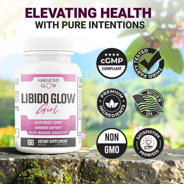 Домішка преміумкласу підвищення лібідо EPN Supplements Libido Glow Girl 60 капсул 2678847841 фото