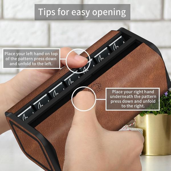 Преміальний контейнер для таблеток Talvolc Pill Organizer Brown 2091572713 фото