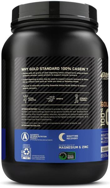 Протеин Optimum Nutrition Gold Standard 100% Casein 909 г 1059999331 фото