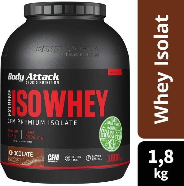 Протеїн Body Attack Extreme ISO Whey 1800 г (4384303682) 1460665255 фото