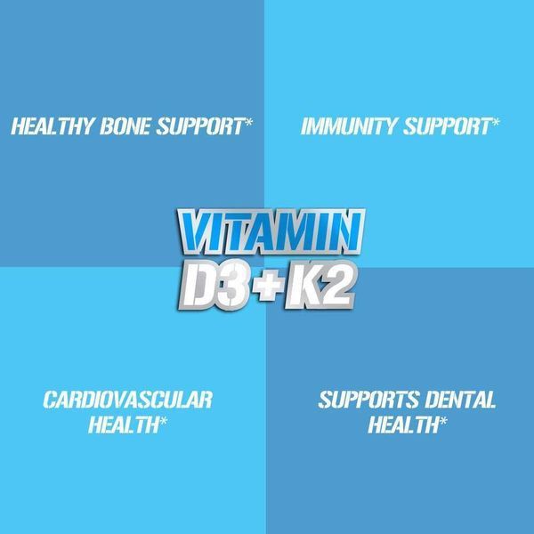 Витамин D3 + K2 Evlution Nutrition Vitamin D3 + K2 60 капсул 2058331986 фото
