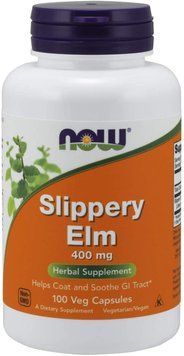 Now Foods Slippery Elm 400 mg 100 капсул (4384303784) 1484206211 фото