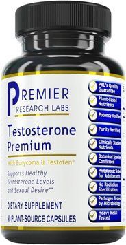Добавка премиум-класса натуральная поддержка мужского здоровья Premier Research Labs Testosterone Premium 90 капсул 43819538420 фото