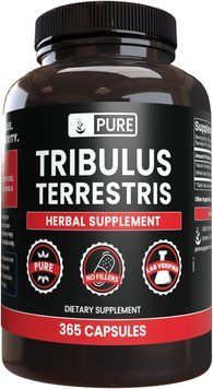 Добавка премиум-класса экстракт трибулуса террестриса Pure Original Ingredients Tribulus Terrestris 365 капсул 4384308174 фото