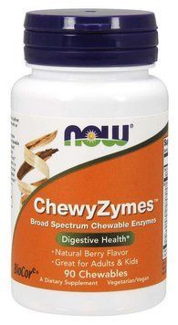 Специальный продукт NOW ChewyZymes Chewables 90 таблеток (4384303067) 1437160275 фото