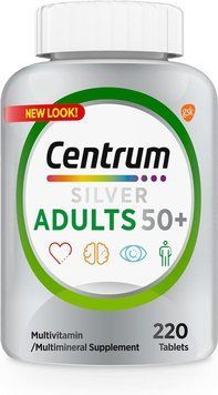 Мультивитамины Centrum Silver Multivitamin for Adults 50+ 220 таблеток 2161846230 фото