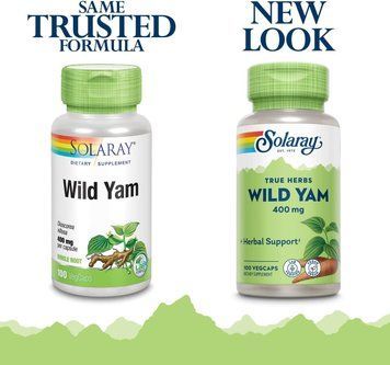 Дикий ямс Solaray Wild Yam 100 капсул 2066426793 фото