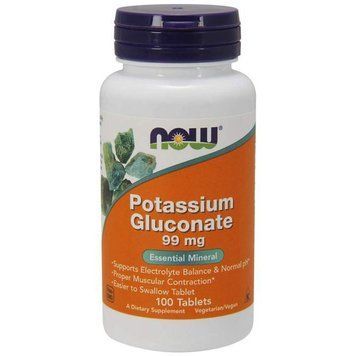 Витамины Potassium Gluconate 99 mg Tablets 100 таблеток (4384301342) 1060000808 фото