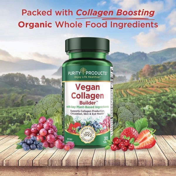 Веганський будівельник колагену Purity Products Vegan Collagen Builder 30 таблеток 2233942802 фото